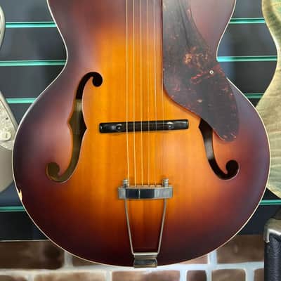 Gretsch G9550 New Yorker Vintage Sunburst 2014 Acoustic Guitar image 5