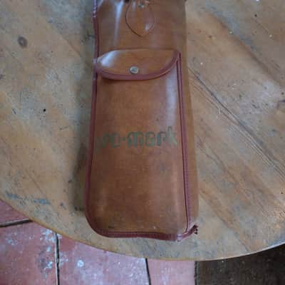 Vintage Pro-Mark Leather Stick Bag (with sticks) image 2