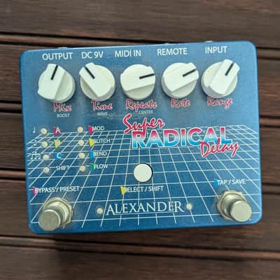 Alexander Pedals Super Radical Delay 2010s image 1