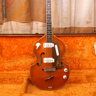 EKO Model 995 Bass Guitar 1960's Natural image 1