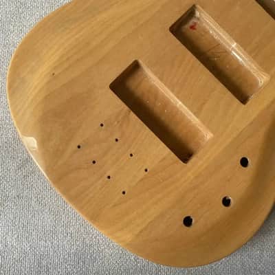 DIY Alder Wood 4 String Bass Body image 3