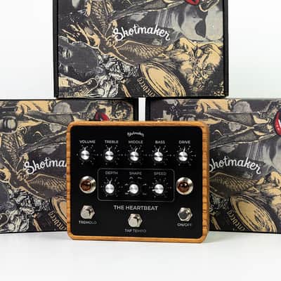 Shotmaker The Heartbeat Preamp Tremolo - oiled wood image 2