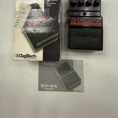 Digitech DDM Death Metal Distortion High Gain Guitar Effect Pedal + Original Box image 1