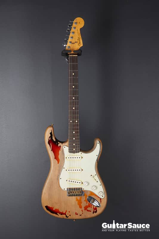 Fender Custom Shop Rory Gallagher Heavy Relic 3 Tone Sunburst 2021 Used (Cod. 1643UG) image 1