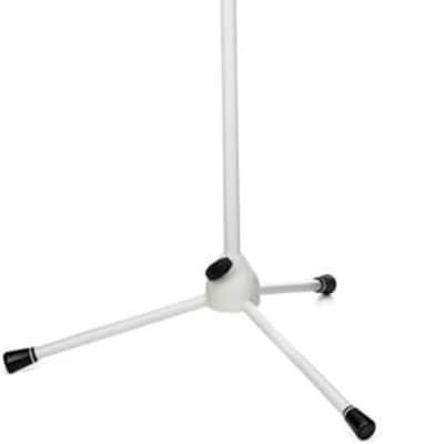 Shure SH-TRIPODSTANDTBM Tripod Microphone Stand - White image 2