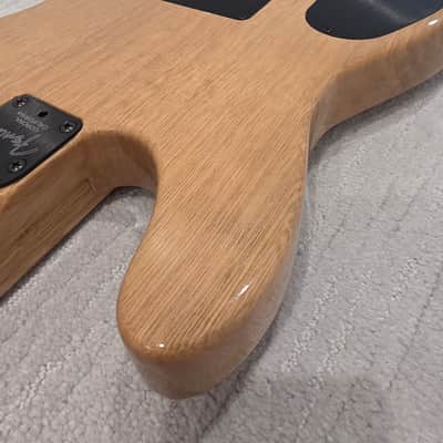 Fender American Acoustasonic Telecaster Exotic Koa 11/2019 - Natural image 8