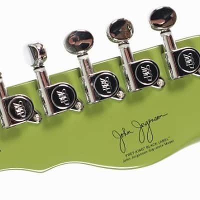 Fret King Vintage FKV25JJ John Jorgenson Arcadia Green Tele Electric Guitar image 8