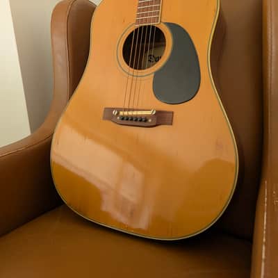 1970s Dorado by Gretsch Model 5968 MIJ Dreadnought Acoustic - Project / Repair image 3