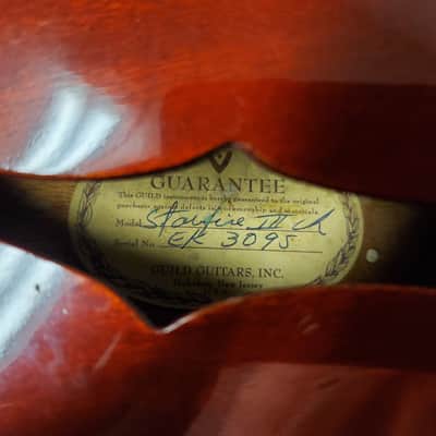 Guild Starfire II 1964 - Cherry image 6