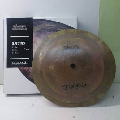 Istanbul Agop Clap Stack 11/13/15" Cymbal Trio 2020 - Traditional image 2