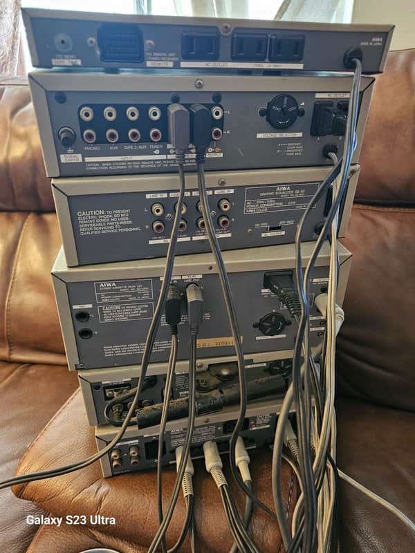 Aiwa vintage mini stereo P80 | Reverb