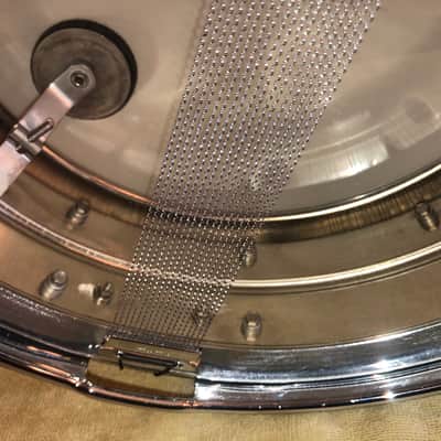Ludwig Supraphonic 1950’s/60’s- Chrome over brass Snare Drum image 8