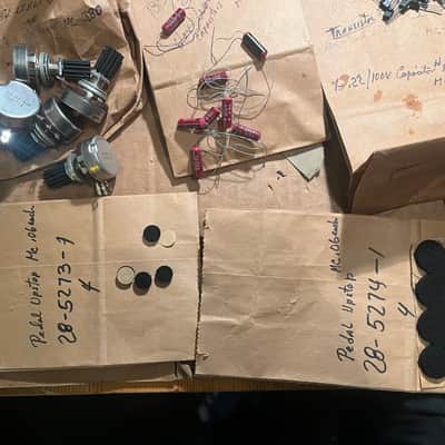 NOS Vox V846 Wah-Wah REPAIR PARTS LOT SERVICE KIT Transducers Jacks Resistors Switches Screws Feet Covers image 17