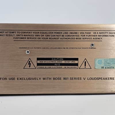 Vintage Bose 901 Series V Active Equalizer Used. Tested turns on! image 9