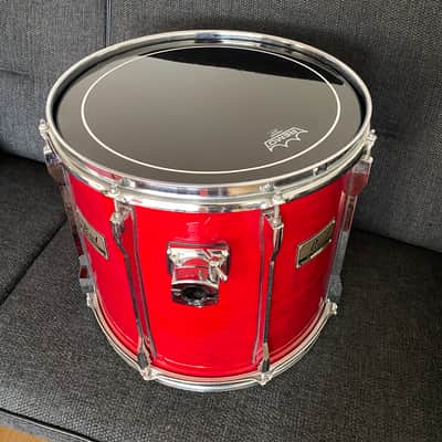 Pearl BLX tom 16x14” 1988 - Sequoia red image 7