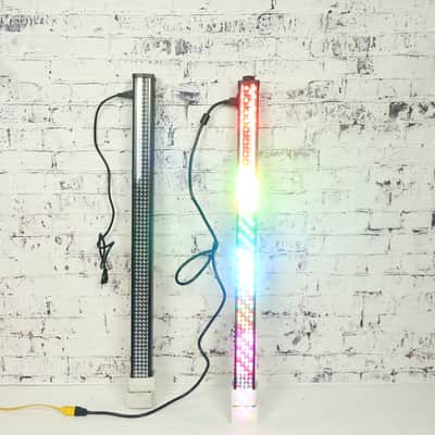 Pair of DJ Light Supply Linear LED Stage Wash Bars, DMX & Power Linking image 2