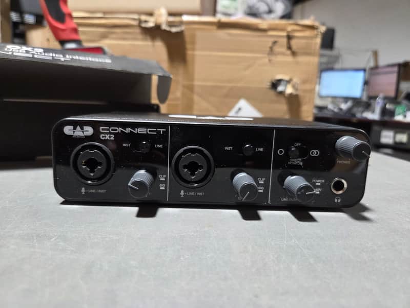 CAD CX2 Connect II 2x2 USB Interface 24 Bit/96KHz - Used image 1