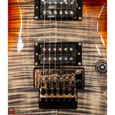 PRS SE Custom 24 Floyd Charcoal Cherry Burst image 4