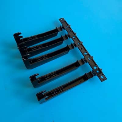 YAMAHA PSR-240 PSR-270 PSR-500 Keyboard Part: Black Keys 5-Key Set image 2