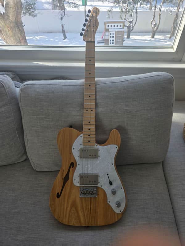 Fender Classic Series '72 Telecaster Thinline 2000 - 2018 - Natural image 1