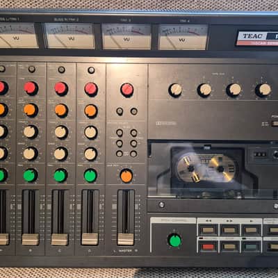 Serviced TEAC Tascam Series 144 4-Track Cassette Recorder Vintage Studio y image 1