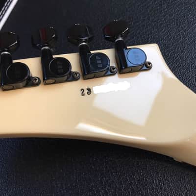 ESP MX 220 EET FUK 1989 Olympic White, James Hetfield, Metallica image 11