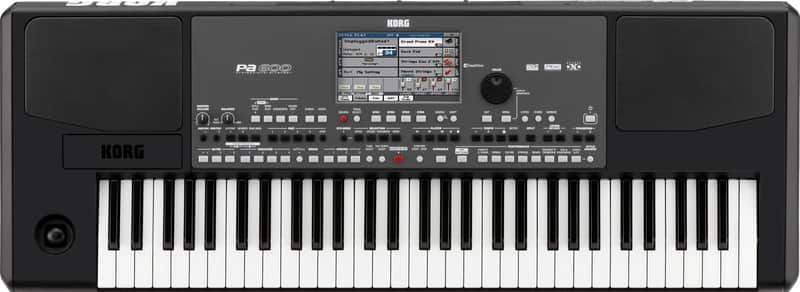 Korg PA600 61-Key Professional Arranger Keyboard image 1
