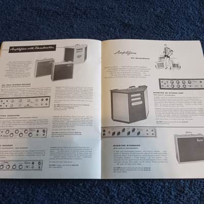 Vintage 1962 Gibson Full-Line Catalog! Rare, Original Case Candy, Paperwork! image 14