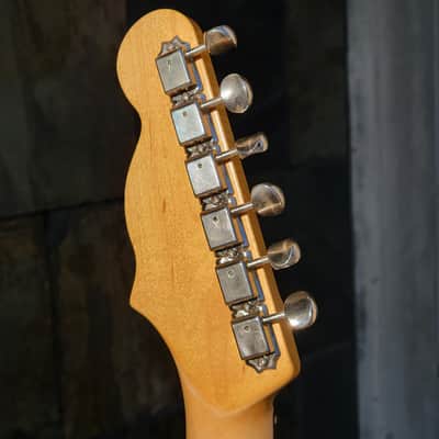 Used Riggio Custom Guitars Tango Blonde, Rosewood, Black Guard with Gigbag image 13