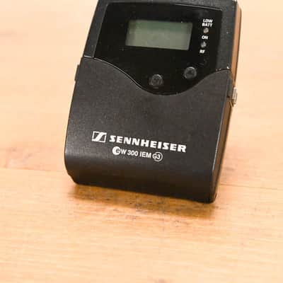 Sennheiser ew 300 IEM G3 Wireless IEM System - A1 Range NO POWER SUPPLY CG01ZVY image 11