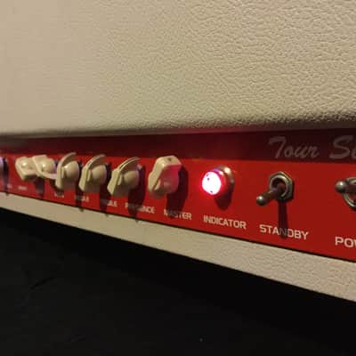 Industrial Amps Rock 120  Combo White Handmade Boutique Tube Guitar Amplifier image 4