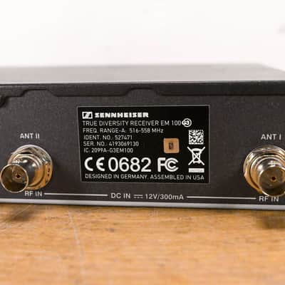 Sennheiser ew 100 G3 Handheld Wireless System A Range - NO POWER SUPPLY CG015YQ image 7