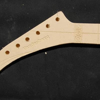 Vandenberg - Guitar Router Template Set - 1/2" MDF CNC - Luthier Building Tools image 2