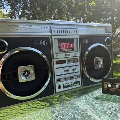 Sharp 9696H Rare Vintage Boombox Tested Stereo Hi-Fi Analog Warranty image 16