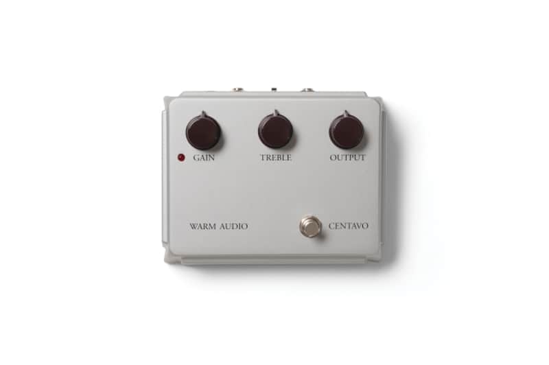 Warm Guitar Pedals Centavo Limited Edition Silver Overdrive Pedal WA-CVS image 1