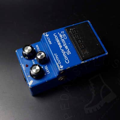 Boss CS-2 Compression Sustainer (Black Label) 1981 - 1989 - Blue image 4