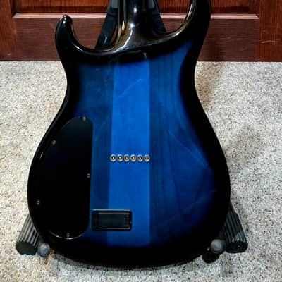 Carvin DC400 Custom Build - Transparent Blue Burst image 4