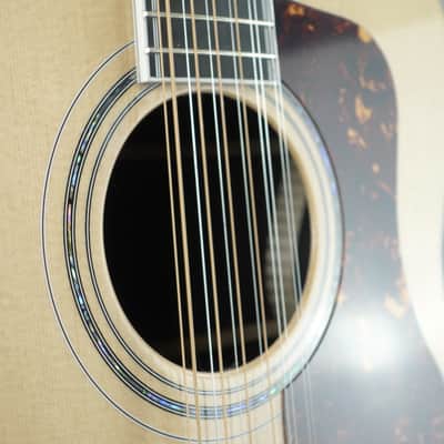Guild F-512E 12-String Acoustic-Electric Guitar W/Case image 4