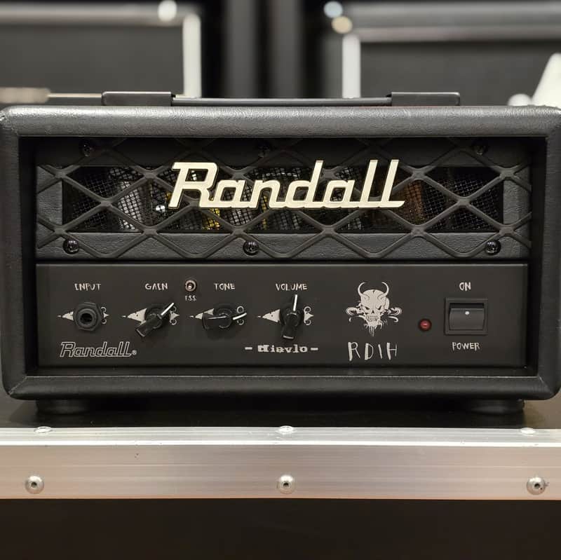 Randall RD1H Diavlo 1-Watt Tube Guitar Amp Head 2010s - Black image 1
