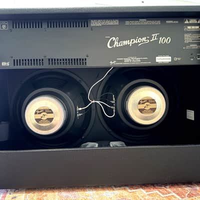 Fender Champion II 100 2-Channel 100-Watt 2x12" Guitar Combo 2024 - Present - Black image 3