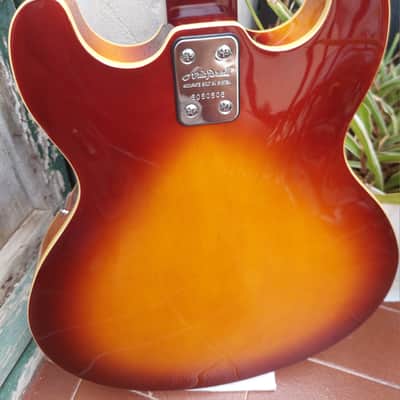1986 Aria Pro II TA-40 Sunburst MI Korea ES-335 Style Jazz image 16