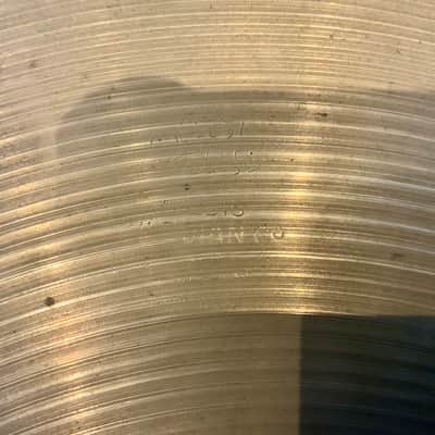 Zildjian Zildjian new beat 14’’ hi/hat cymbals 90s image 5