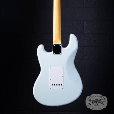 Greco BG Custom MIJ Electric Guitar – Blue White – Made in Japan image 3