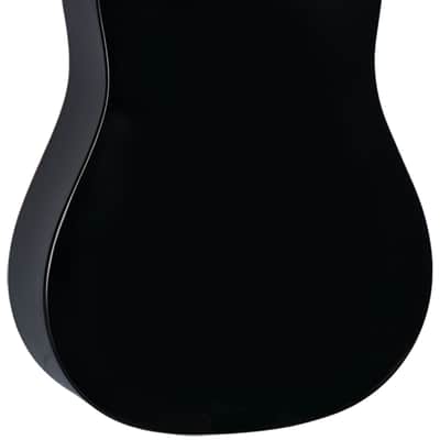 LAG T118DCE-BLK Dreadnought Cutaway Acoustic Electric Black image 3