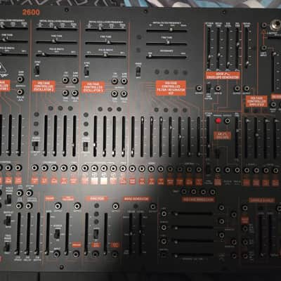 Behringer 2600 Semi-Modular Analog Synthesizer 2020 - Present - Black image 4