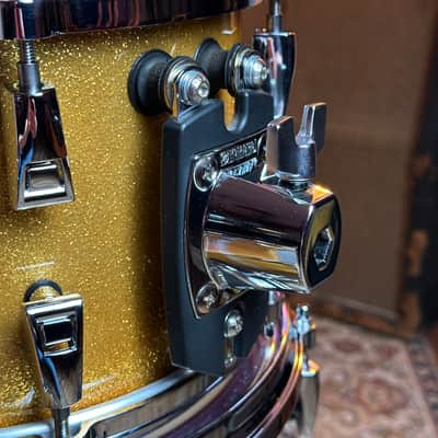 Yamaha AM0F40J Absolute Hybrid Maple 10x7/12x8/14x13/20x16" 4pc Shell Pack 2014 - Present - Gold Champagne Sparkle image 5