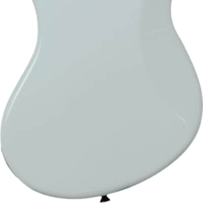 Kala Solid Body 4-String Electric U-BASS, Laurel Fingerboard, Powder Blue image 3