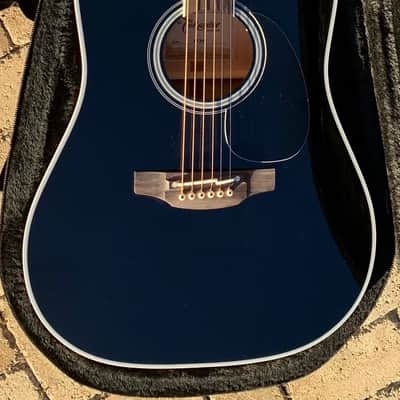 Takamine FT341 Gloss Black Acoustic-Electric Limited Edition Guitar & Semi-Hard Case Demo Video Inside image 2