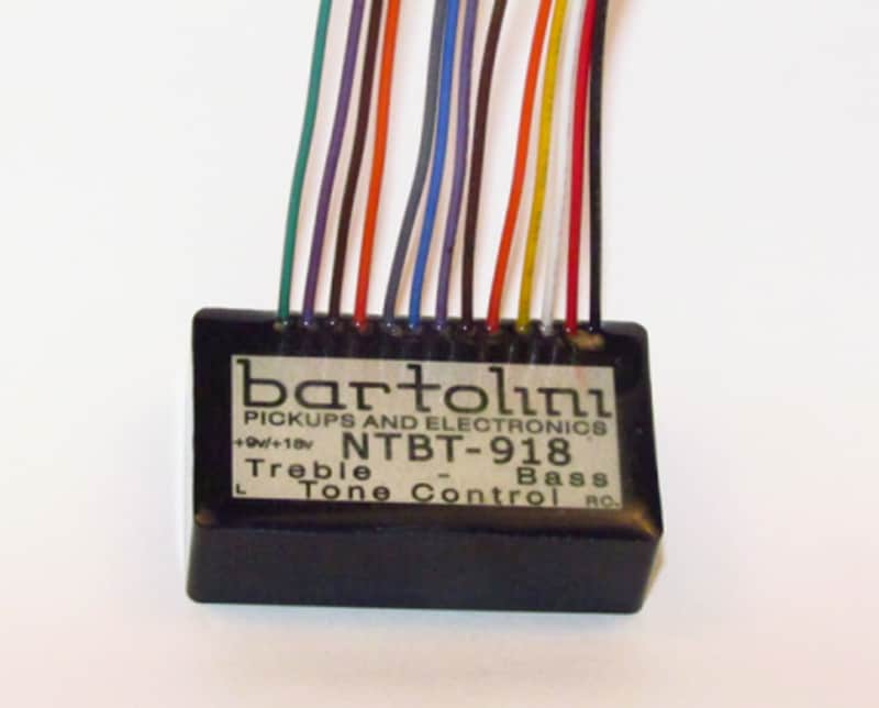 Bartolini NTBTG 2-Band EQ Tone Control Pre-Amp image 1