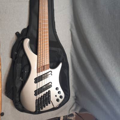 Ibanez EHB1006MS 6-string Bass Guitar 2023 - Metallic Gray Matte image 10